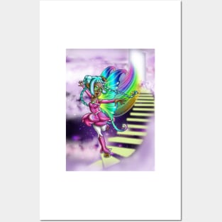 African American Fairy and Rainbow Posters and Art